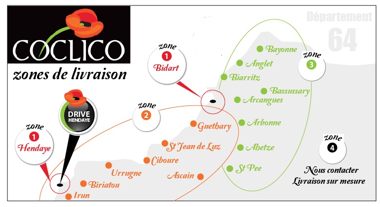 Coclico Hendaye Fleuriste Pays basque Hendaye Biarritz Livraisons